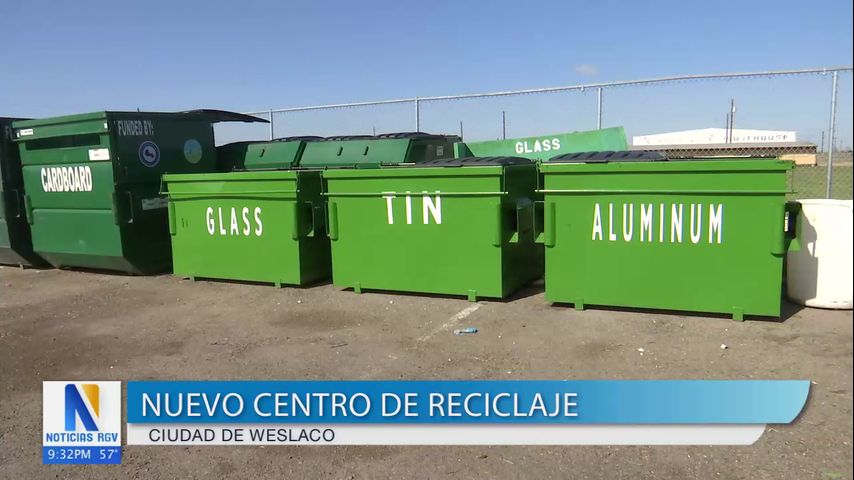 Weslaco apertura nuevo centro de reciclaje