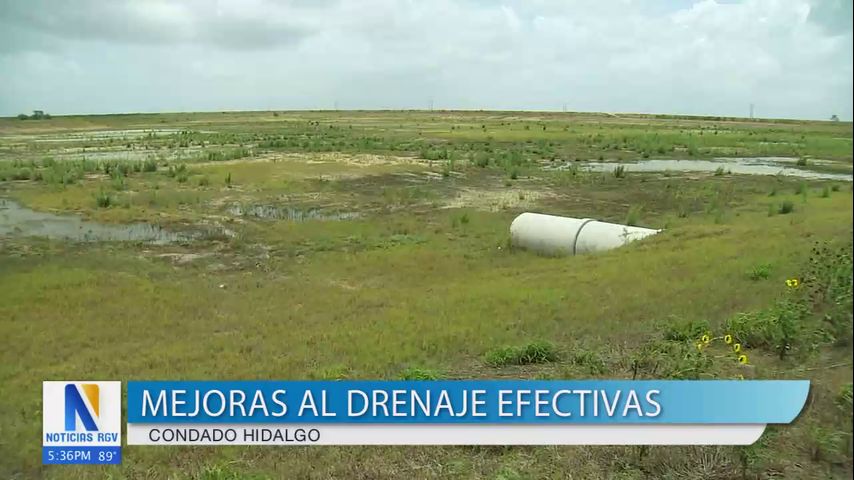 Mejoras en el drenaje de Hidalgo reducen problemas de inundación