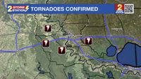 Damage surveys confirm additional tornadoes from Monday, May 13th