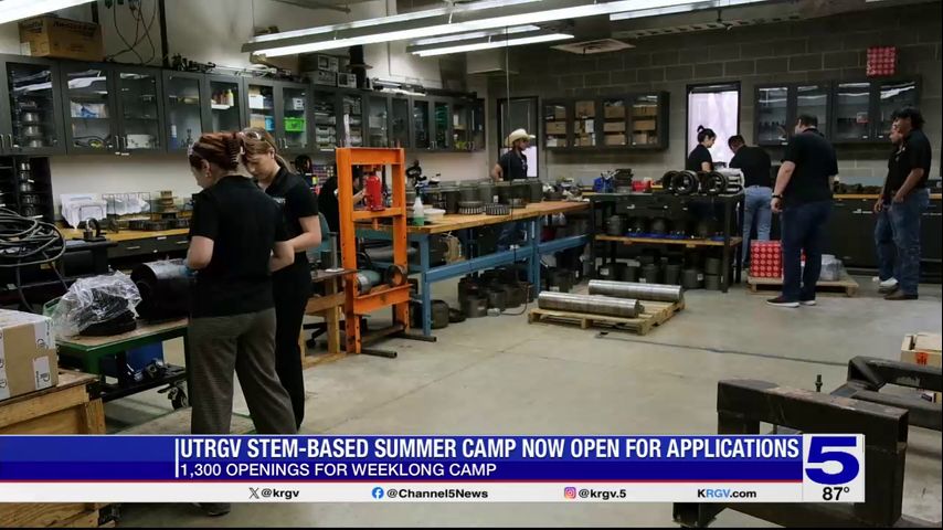 UTRGV STEM-based summer camp now accepting applications