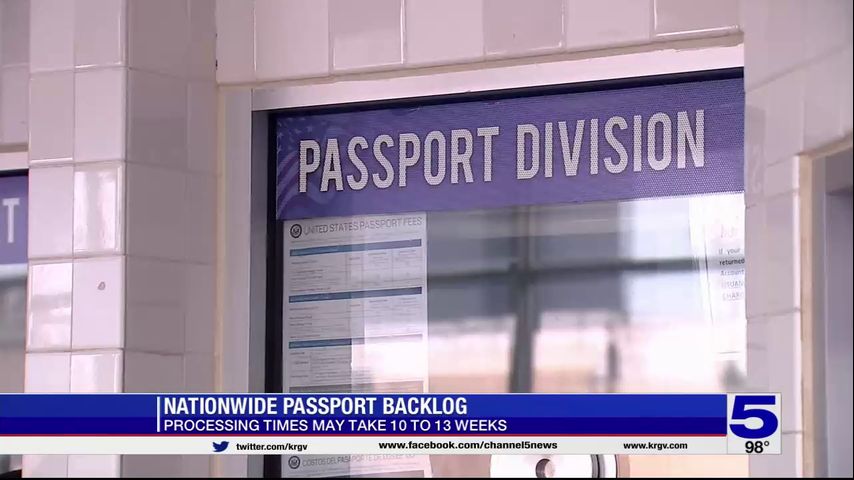 McAllen holds passport fair amid nationwide backlog of applications