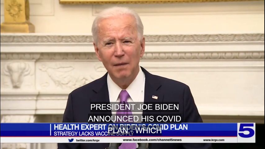 Health experts weigh in on Biden's COVID-19 plan - Vimarsana News