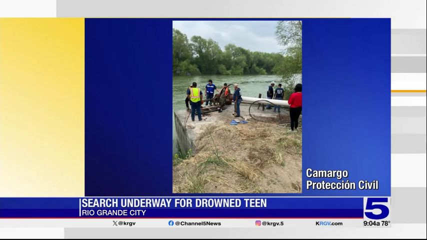 Missing teen last seen in Starr County found dead on the Mexican side of the Rio Grande, authorities say