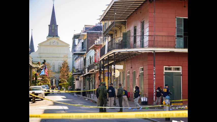 FBI says driver in New Orleans rampage acted alone, was '100%' inspired by Islamic State group