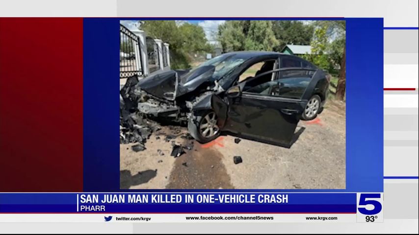 DPS: San Juan driver killed after crashing into concrete fence in Pharr