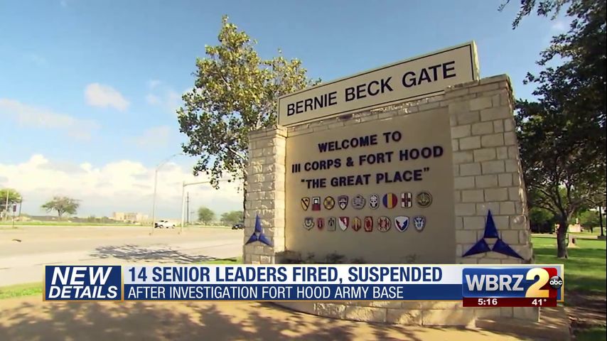 14 Leaders At Fort Hood Army Base Fired, Suspended Amid Investigation