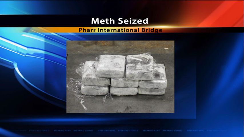 More than $600K in Meth Seized at Pharr International Bridge