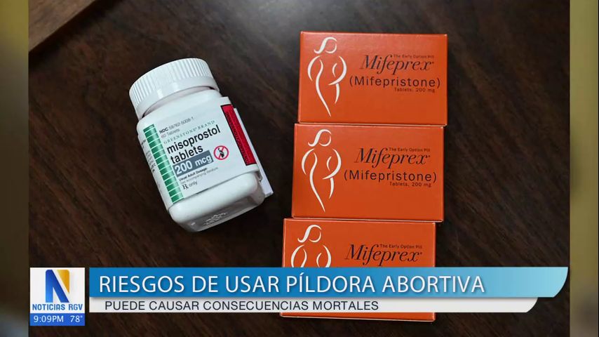 Píldora abortiva podria causar consecuencias mortales