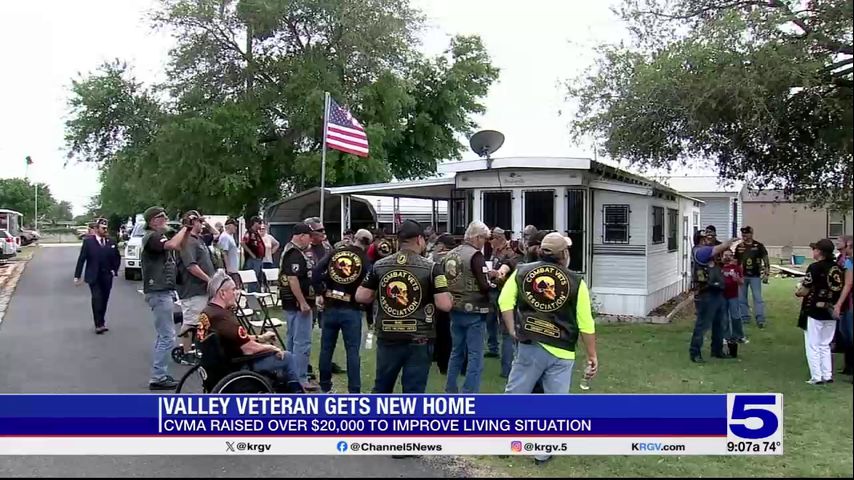 Valley veteran celebrates 49th birthday with new home