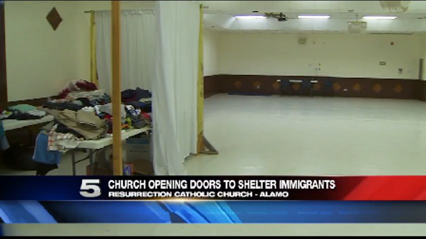 Iglesia en Alamo Abre Sus Puertas Para Refugiar a Inmigrantes