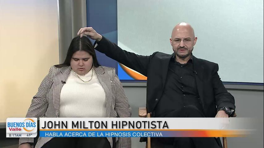 La Voz del Valle: Observe a John Milton ejercer la hipnosis con nuestro equipo de Noticias RGV