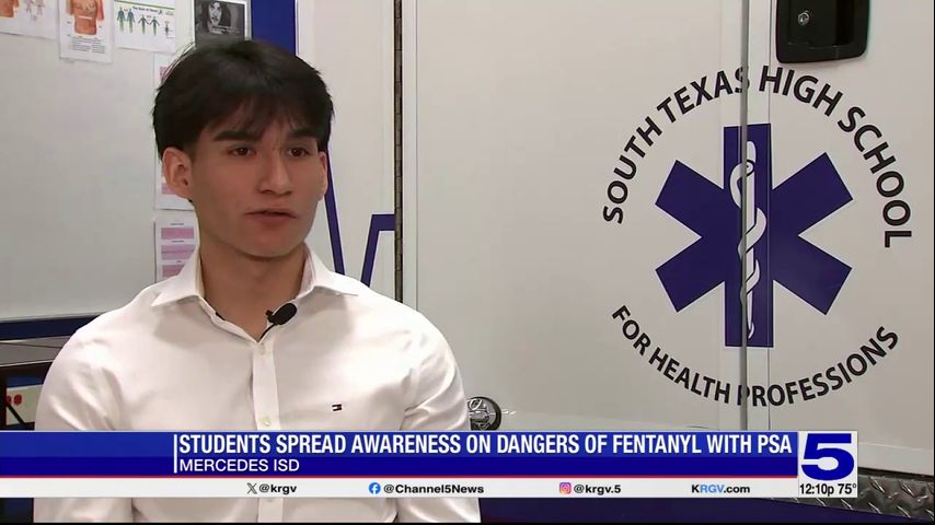 South Texas ISD high schoolers compete in fentanyl PSA competition