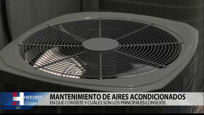 Mantenimiento de aires acondicionados