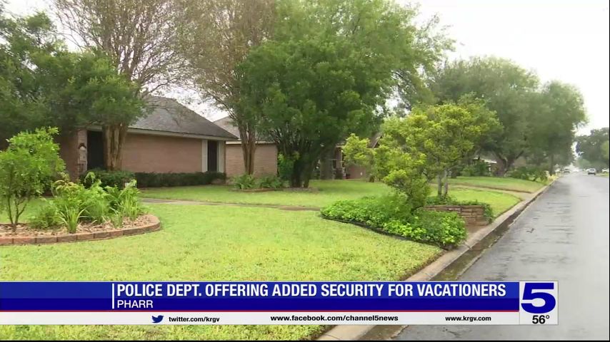 Police offering holiday-related patrol requests for homeowners going on vacation