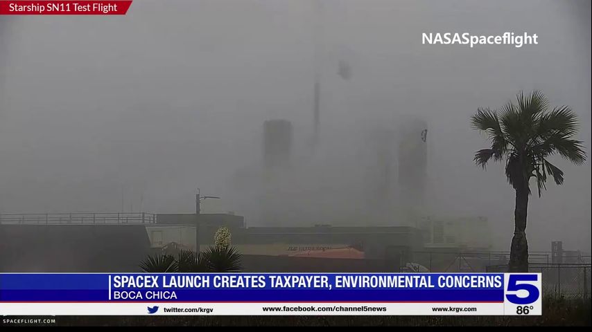 Latest SpaceX launch creates taxpayer, environmental concerns