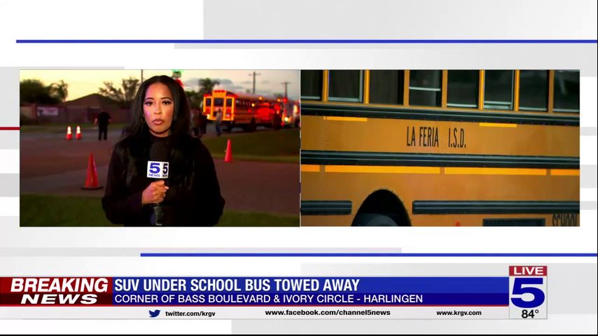 No injuries reported after vehicle crashes into La Feria ISD school bus ...