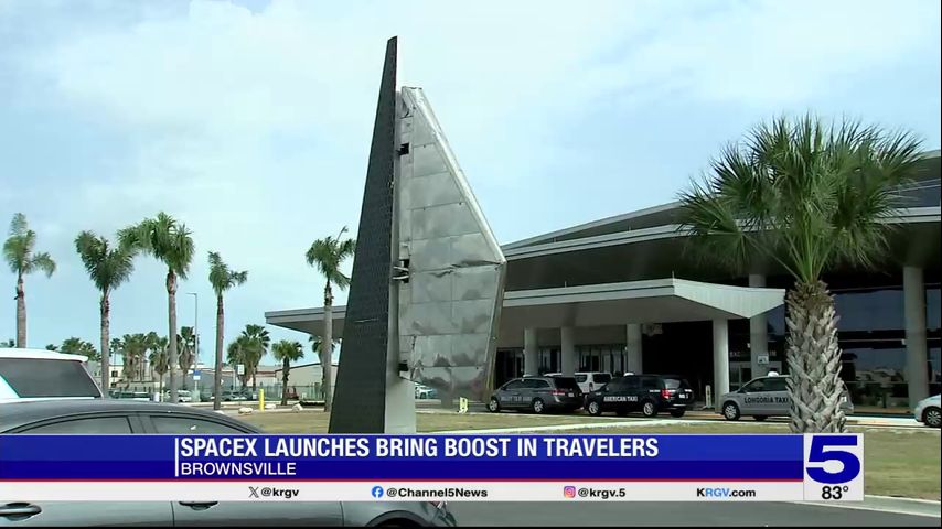 Brownsville airport officials report sold out flights amid SpaceX launch