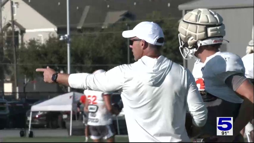 UTRGV football practice report - September 23