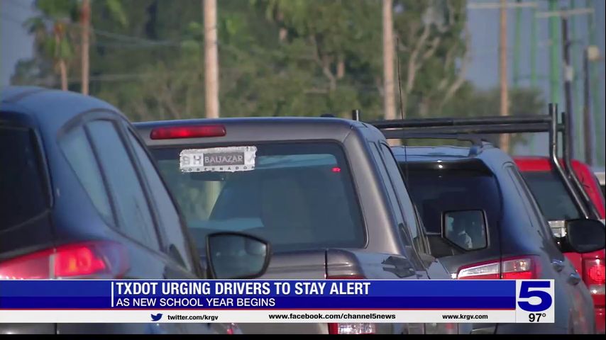 Txdot Urges Drivers To Stay Alert On The Road As New School Year Begins