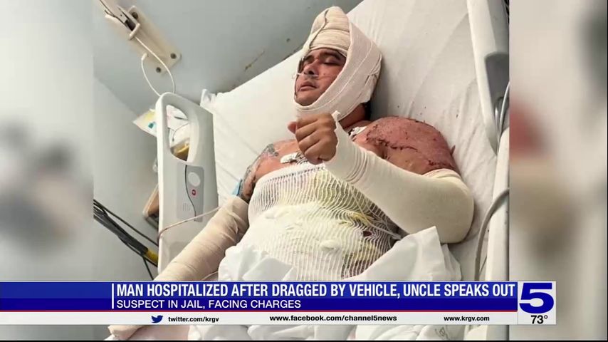 ‘This is like a nightmare:’ Cameron County man remains hospitalized after being dragged by vehicle on Christmas Day