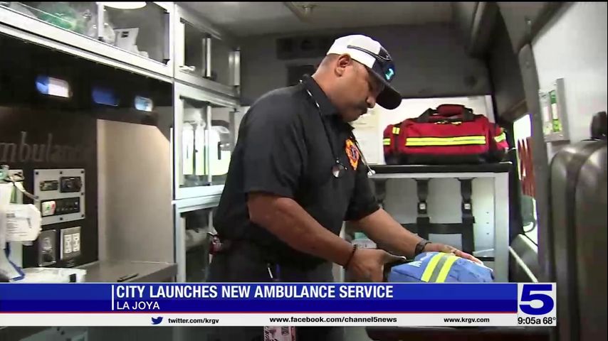 City of La Joya launches new ambulance service