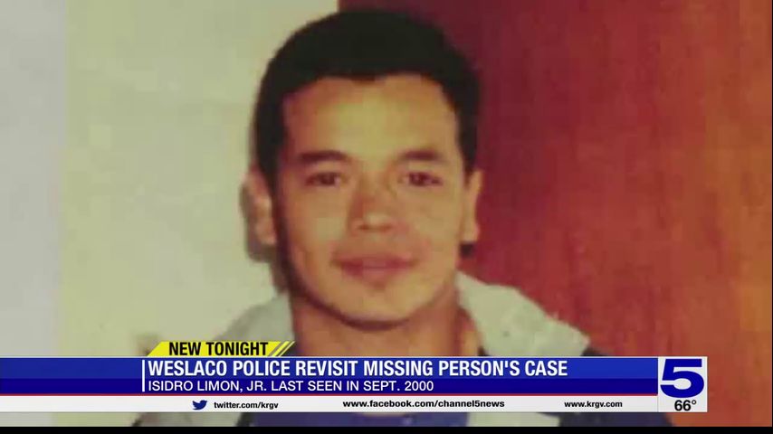 Weslaco police revisiting missing person's case