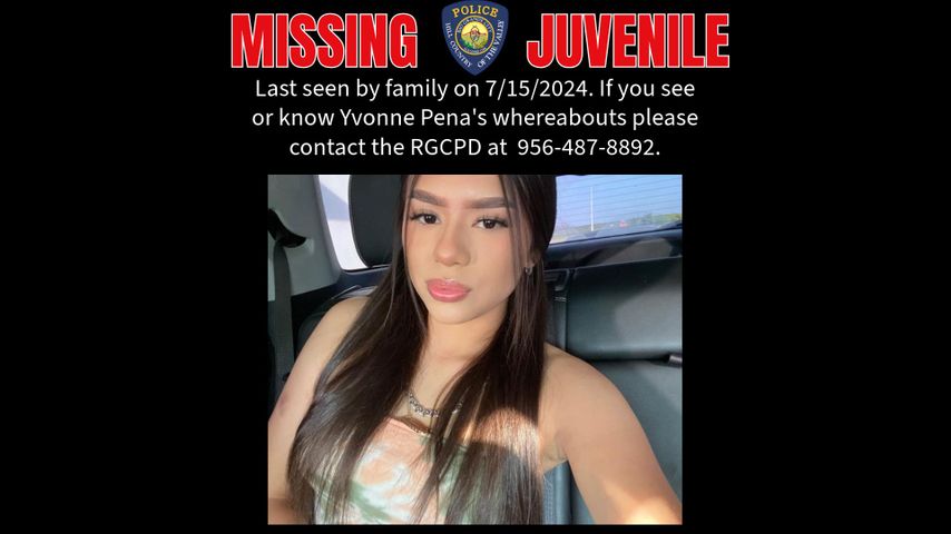 Rio Grande City police search for missing female juvenile