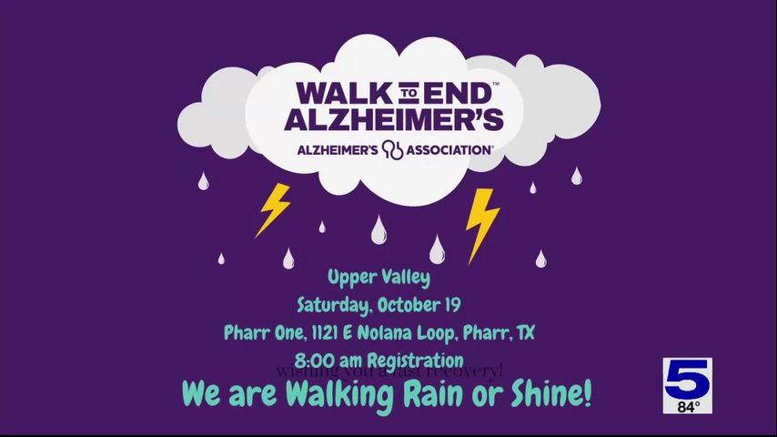 Annual walk in Pharr to help bring awareness to Alzheimer's disease