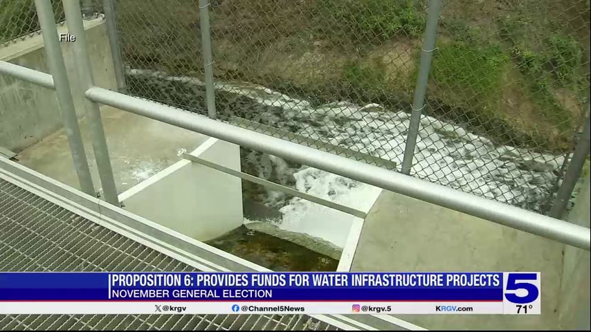 Texas voters to decide on proposition to fund water infrastructure projects in the state