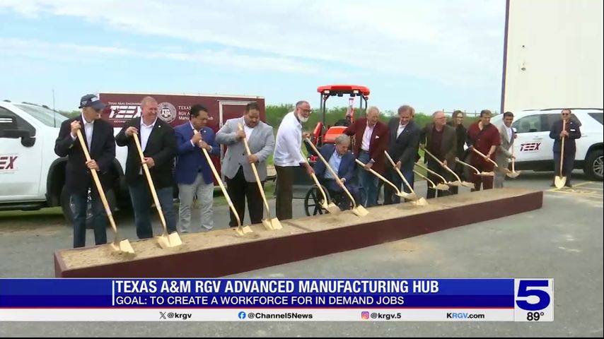 Groundbreaking held for new Texas A&M facility at Port of Brownsville