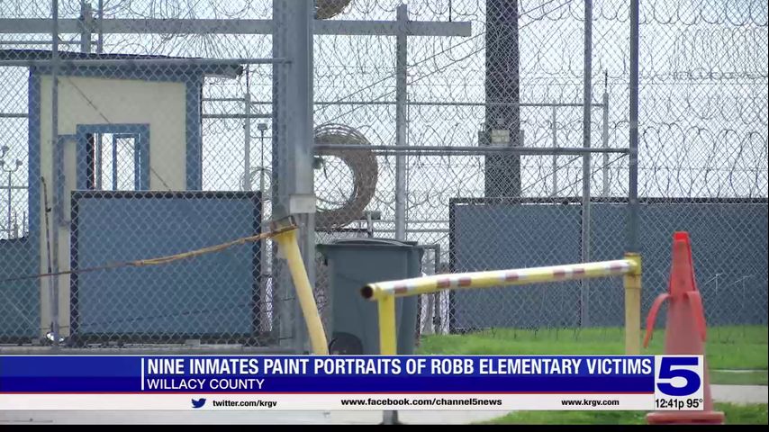 Inmates at Willacy County Jail memorialize victims of Uvalde shooting