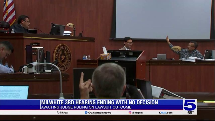 No decision made in Milwhite Inc. hearing