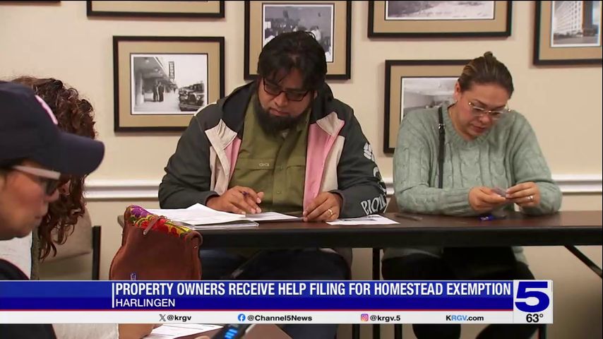 Cameron County property owners receive help filing for Homestead Exemptions