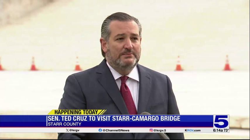 Senator Ted Cruz to visit Starr-Camargo Bridge in Starr County