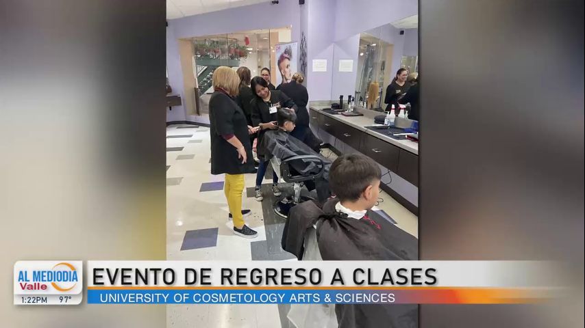 Realizan evento por el regreso a clases con cortes de pelo gratuitos