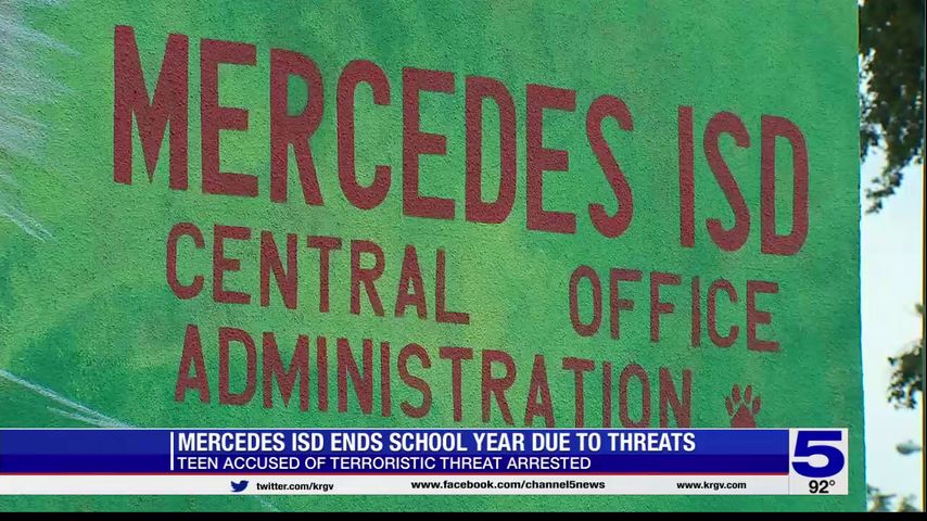 Mercedes ISD ends school year early due to 'continued rumors of threats'