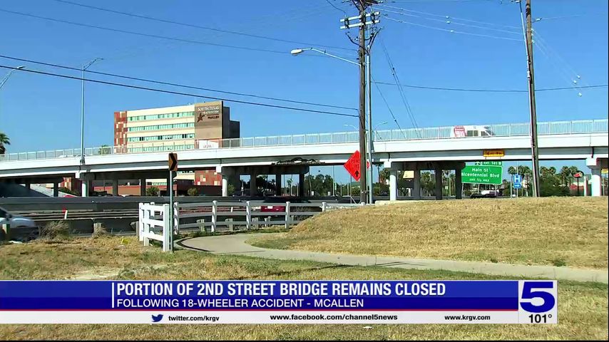 TxDOT crews continue repairing 2nd Street bridge