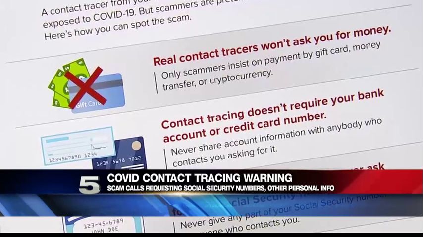 Scammers impersonate COVID-19 contact tracers, attempt to collect personal information