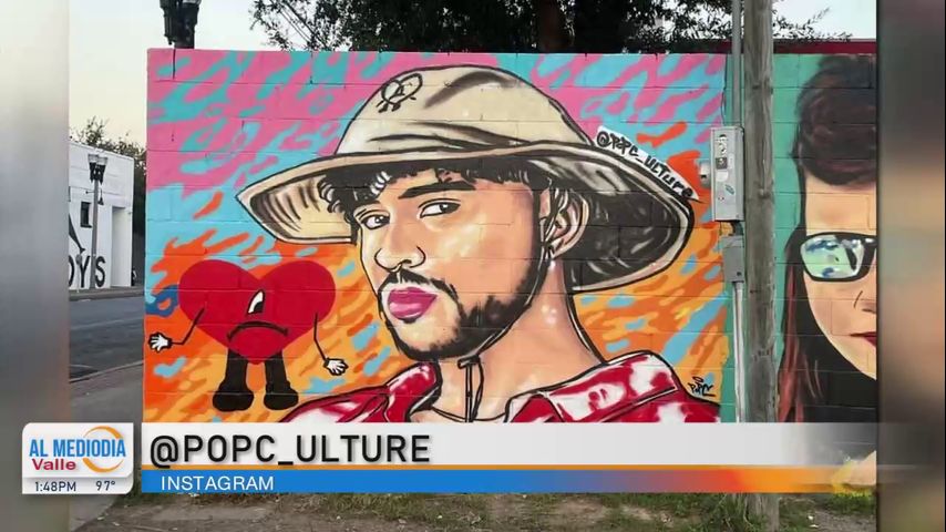 Rincón del Arte: Artista urbano colabora con ciudades locales para crear murales a través del Valle del Río Grande