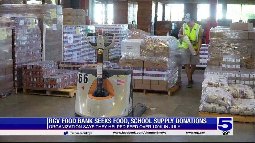 Food Bank of the RGV seeking food, school supply donations for upcoming ...
