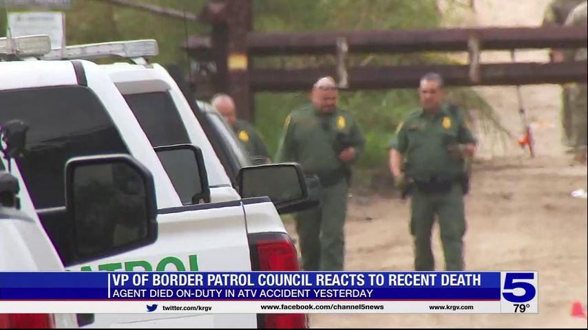 VP of National Border Patrol Council reacts to death of agent killed near Mission