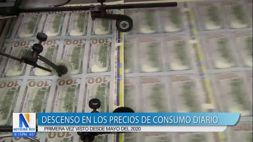 Disminuyen los precios de productos de consumo diario, marcando una decadencia en la inflación que no se ha visto desde mayo del 2020.