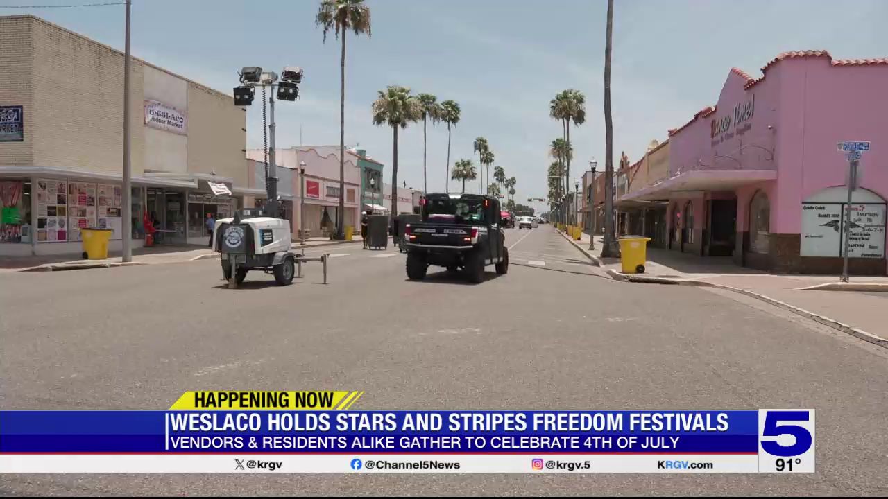 Weslaco businesses hoping Stars and Stripes Freedom Festival