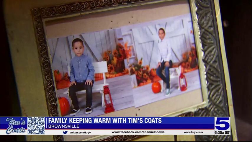 Brownsville family keeping warm with Tim's Coats, last day to donate is Friday