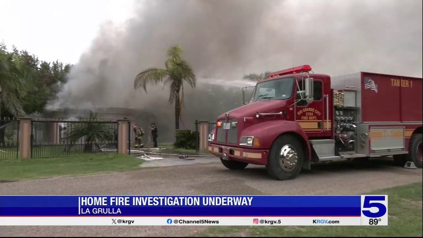 House fire under investigation in La Grulla