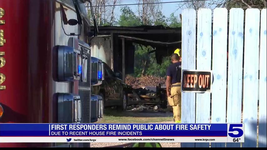 First responders remind public of fire safety practices