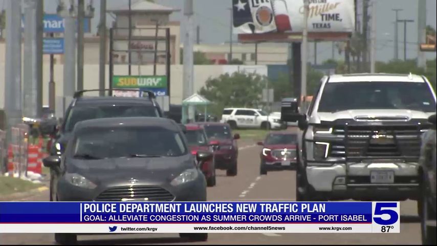 Port Isabel police launch new traffic plan to alleviate congestion