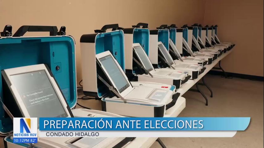 Condado Hidalgo inicia preparativos para las elecciones con 33 centros de votación