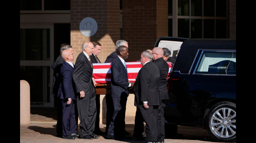 Jimmy Carter's 6-day funeral begins with a motorcade through south Georgia