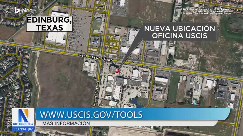 USCIS traslada oficinas de Harlingen a Edinburg